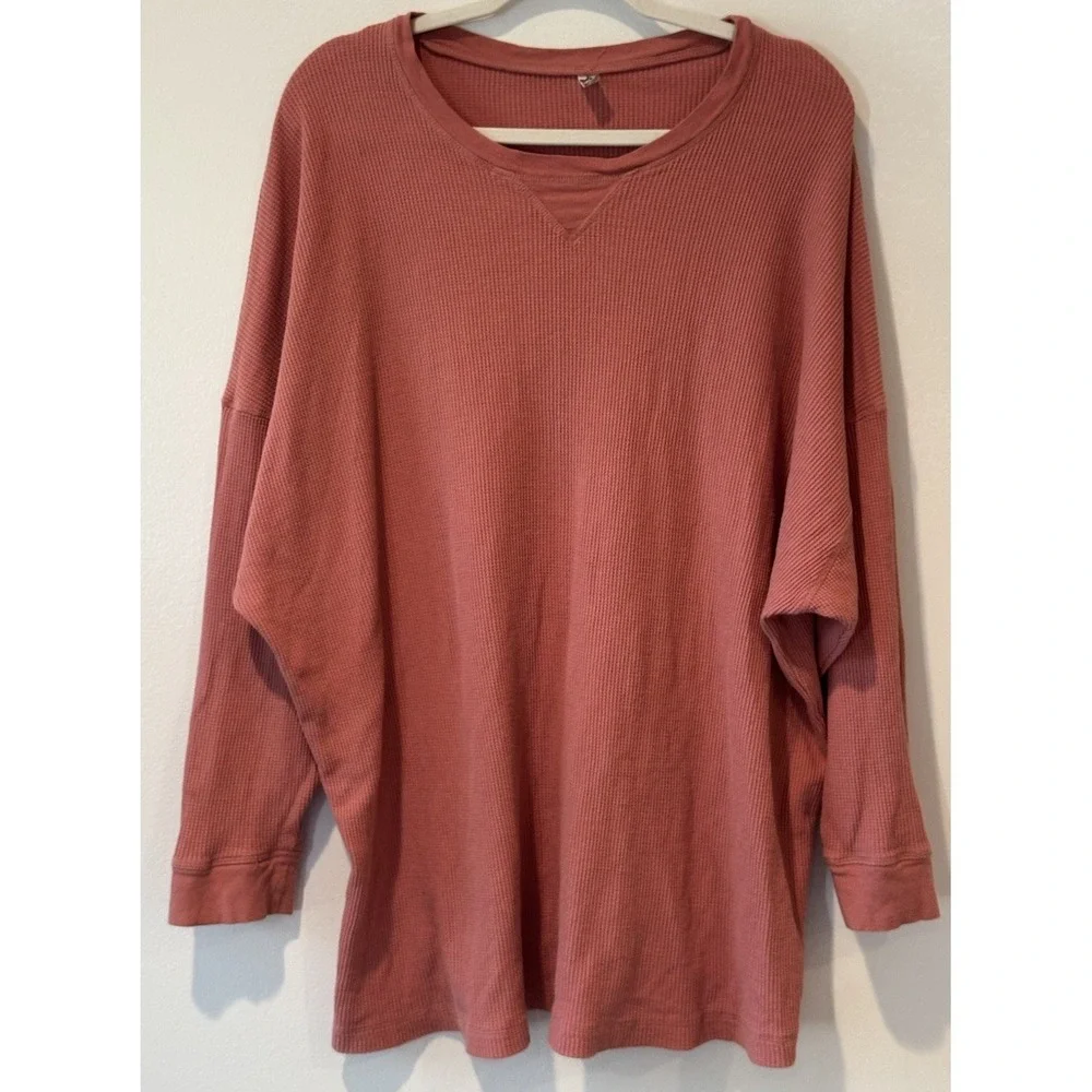 Free People Intimately Pajamas Set Knit Top & Leggings Lounge Early Night Small‎